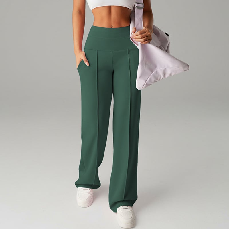 Women's Straight-Leg Trousers – Clean Minimal Everyday Style