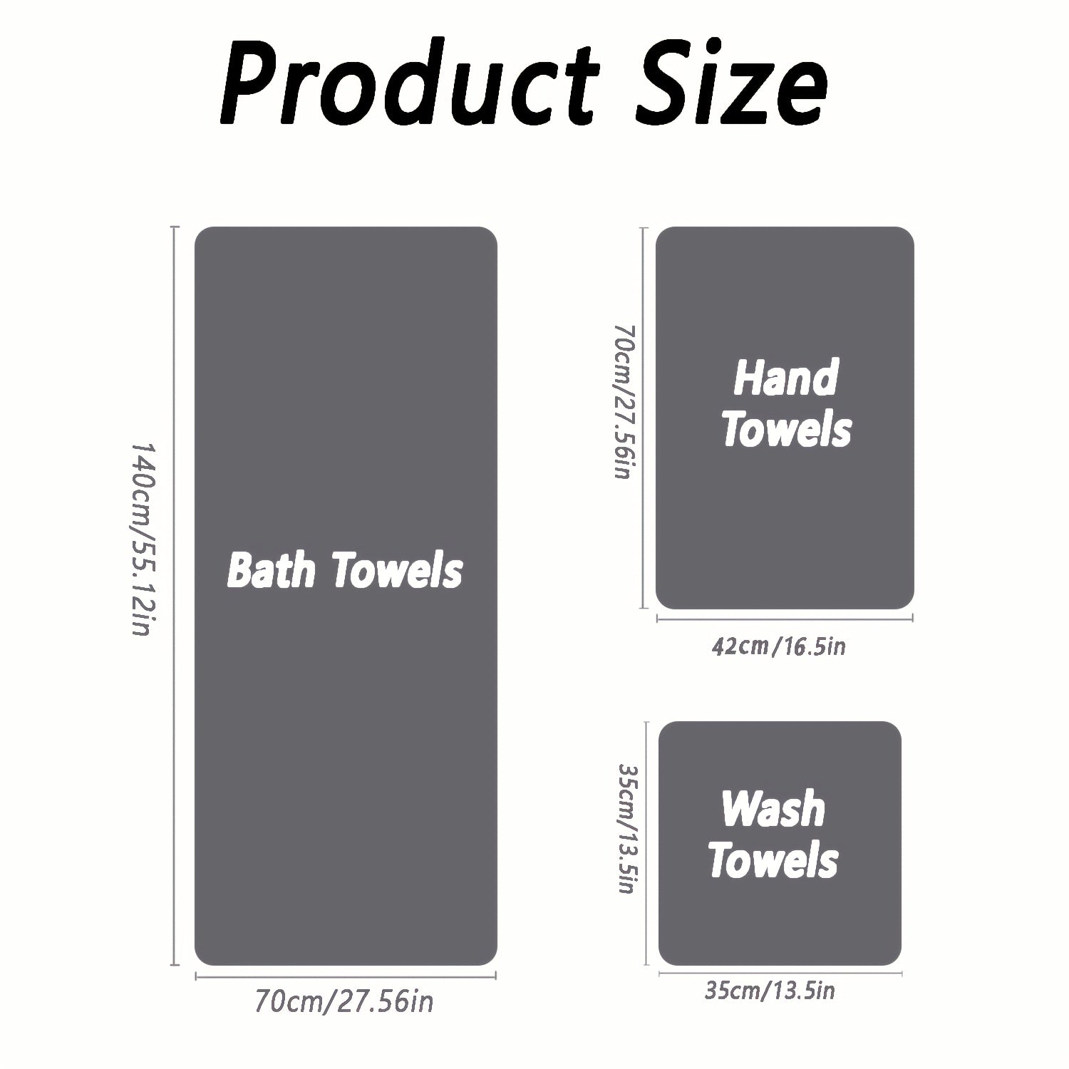 Ultra-Soft Coral Towel Set - Quick-Drying Absorbent Home Towels