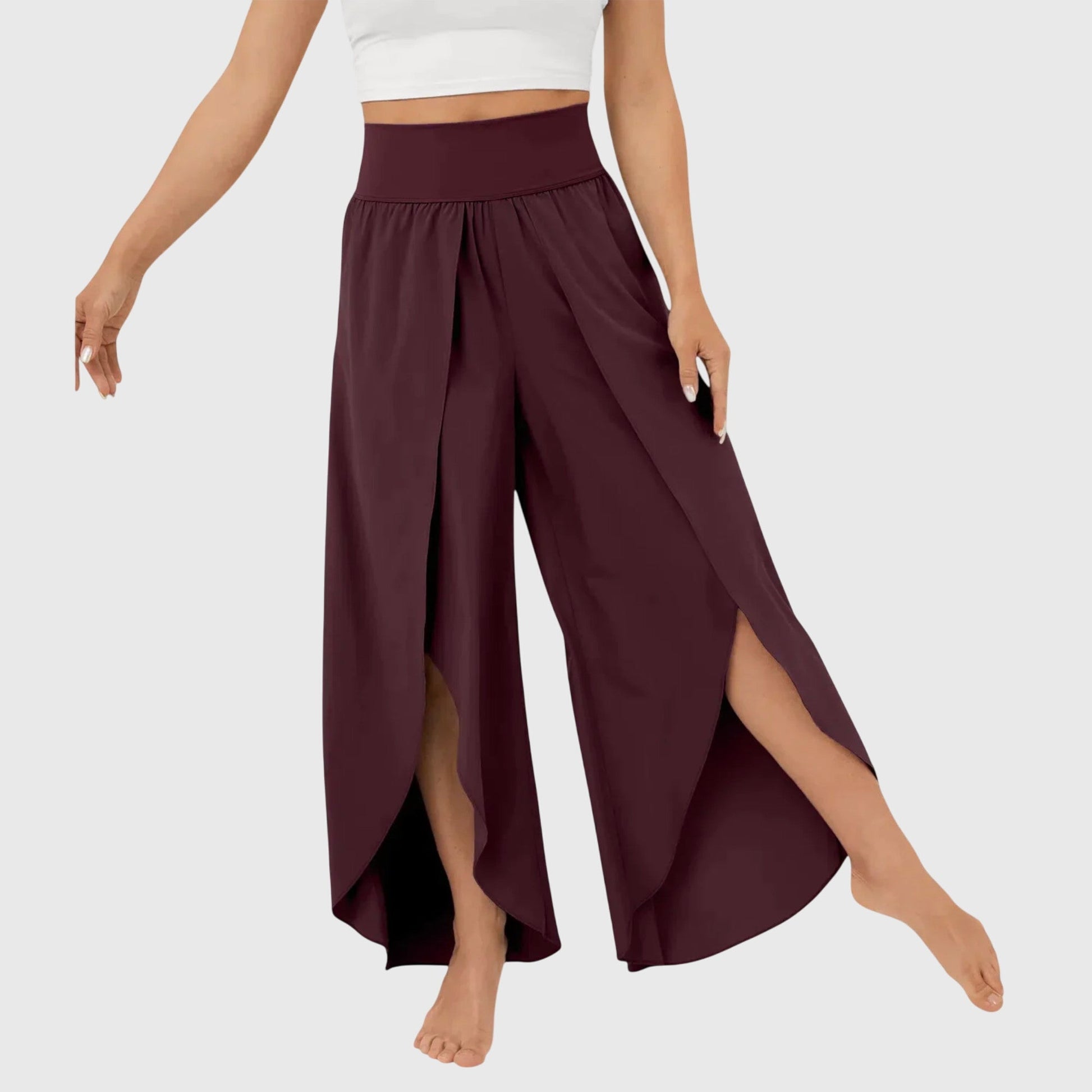 Women's Wide-Leg Summer Pants – Lightweight Relaxed Everyday Style