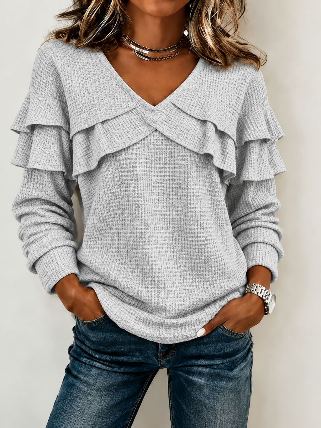 Women’s Relaxed Blouse – Soft Casual Style