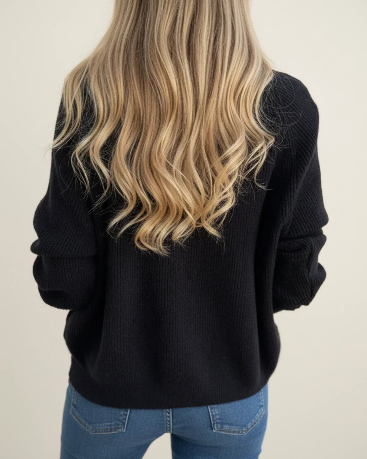 Women’s Ribbed Half-Zip Sweater - Soft and Comfortable