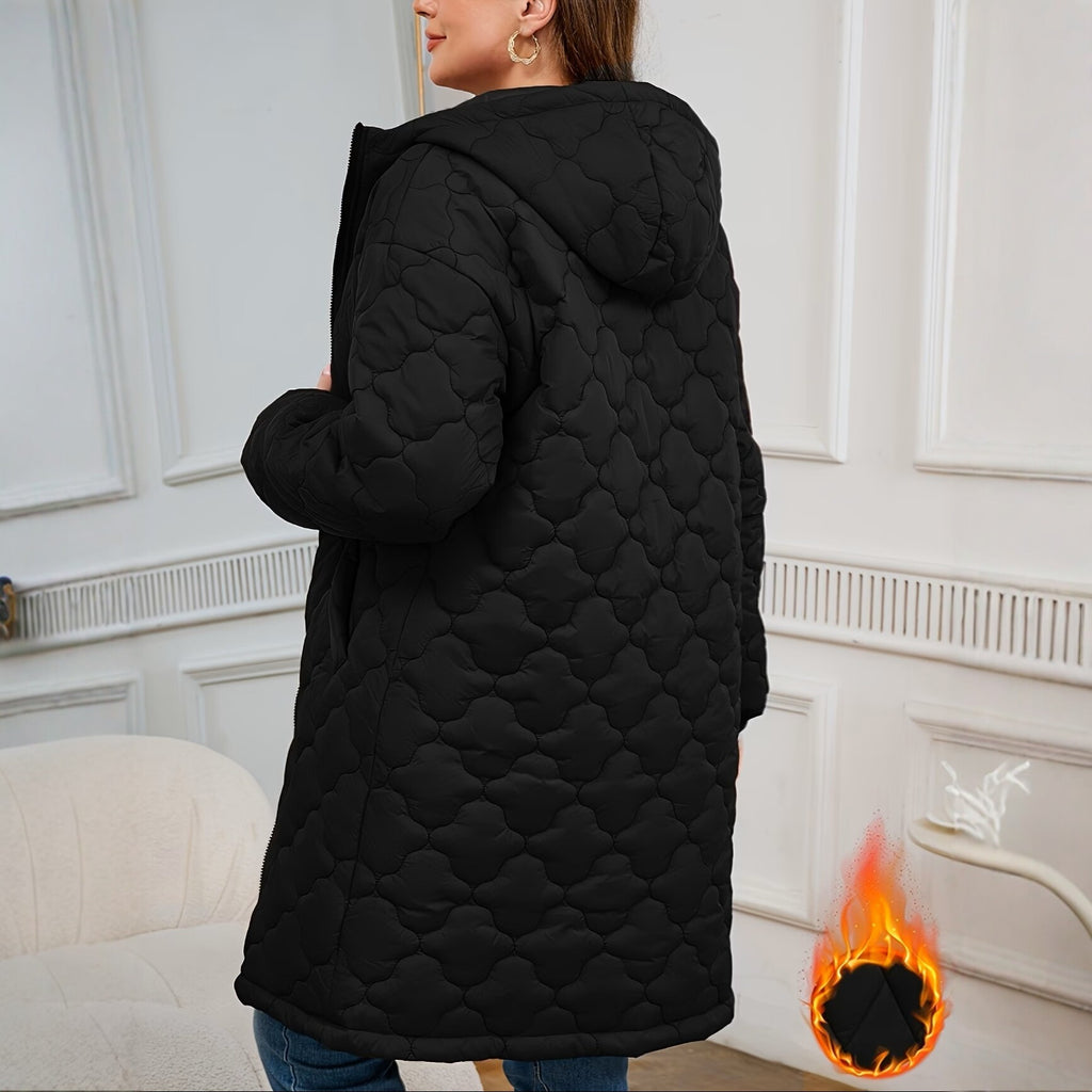 Midi Padded Coat - Warm and Roomy