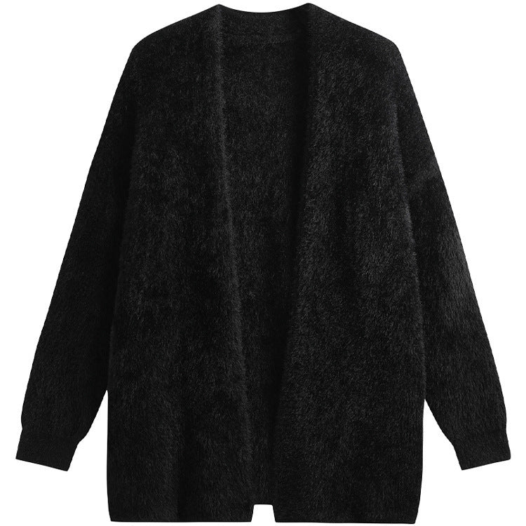 Women’s Thick Knit Cardigan – Cozy Warm Autumn Winter Layering Style