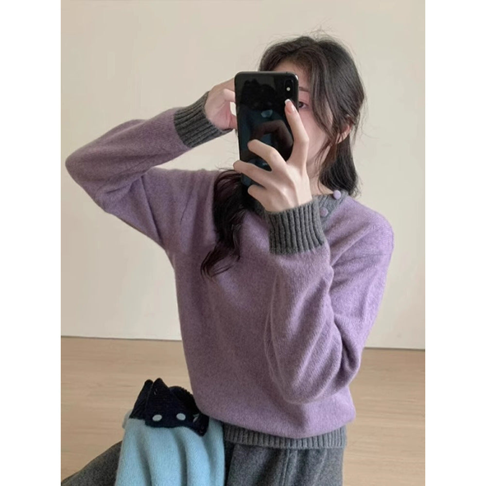 Soft Relaxed Knit Top - Elegant and Versatile