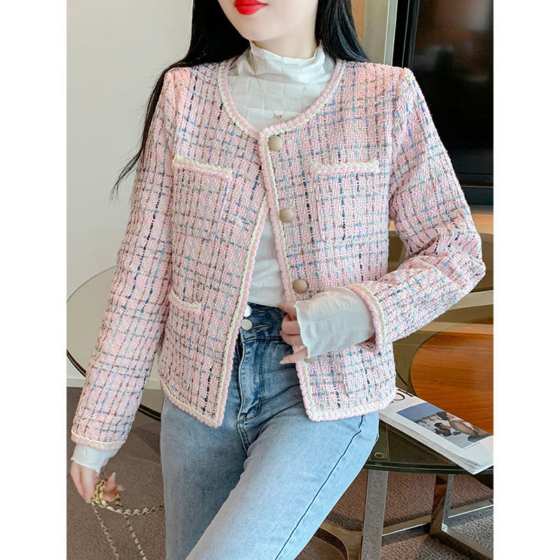 Tweed-Style Jacket - Chic and Refined