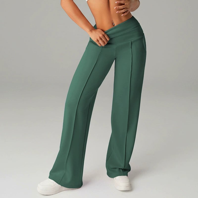 Women's Straight-Leg Trousers – Clean Minimal Everyday Style