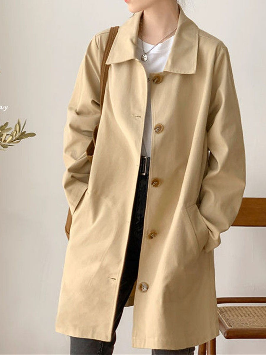 Button Rain Jacket - Breathable and Practical