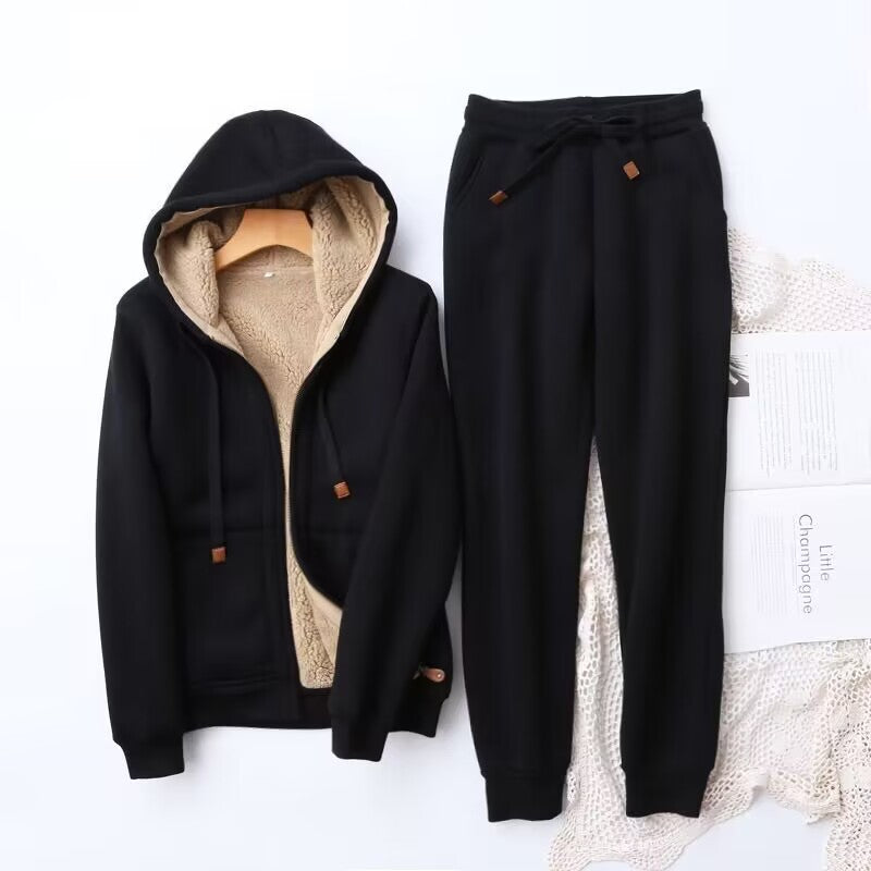 Women's Winter Hoodie and Jogger Set