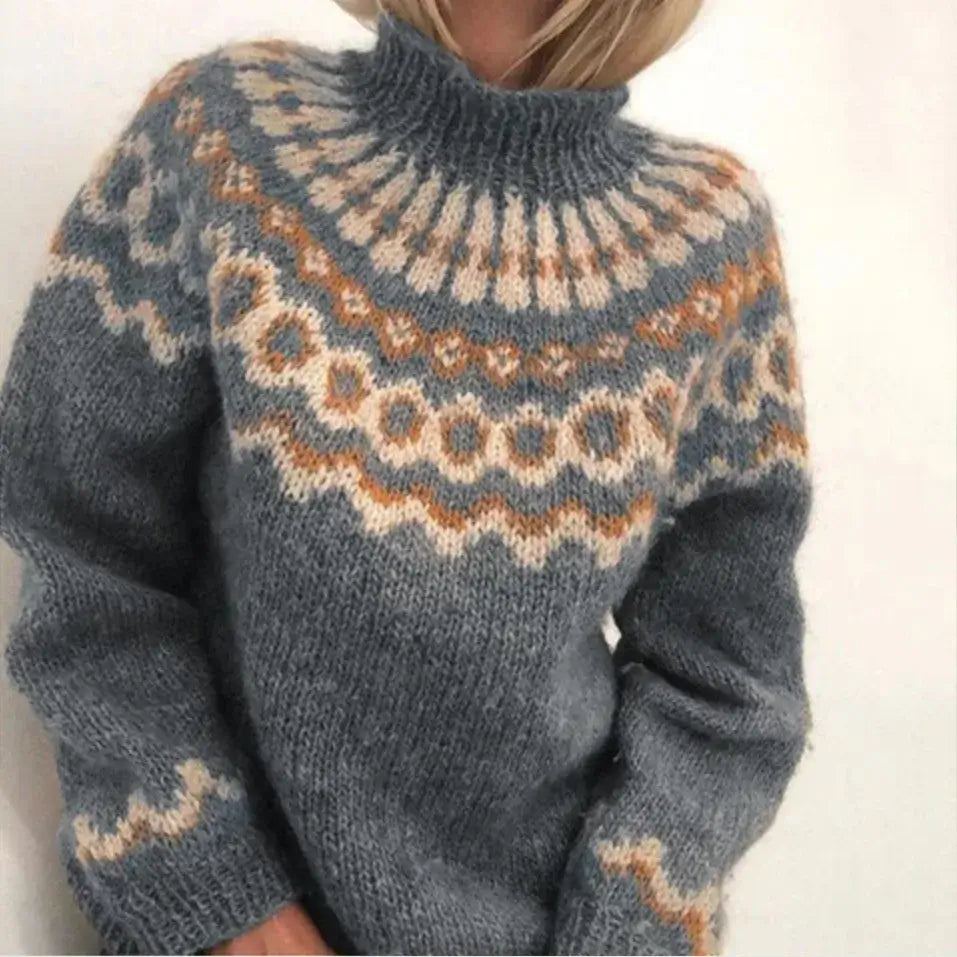 Nordic Turtleneck Sweater - Classic and Warm