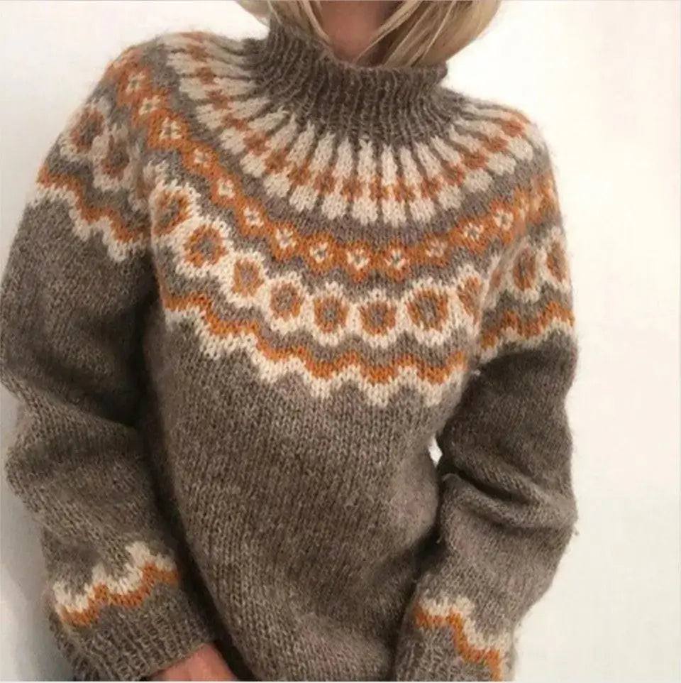 Nordic Turtleneck Sweater - Classic and Warm