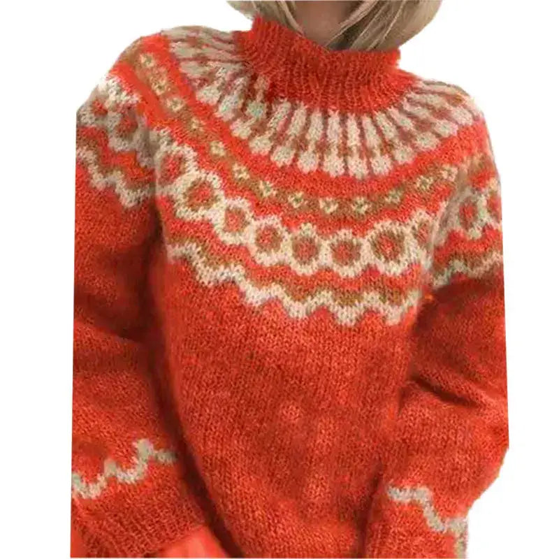 Nordic Turtleneck Sweater - Classic and Warm