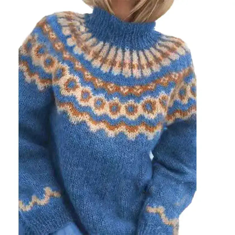 Nordic Turtleneck Sweater - Classic and Warm