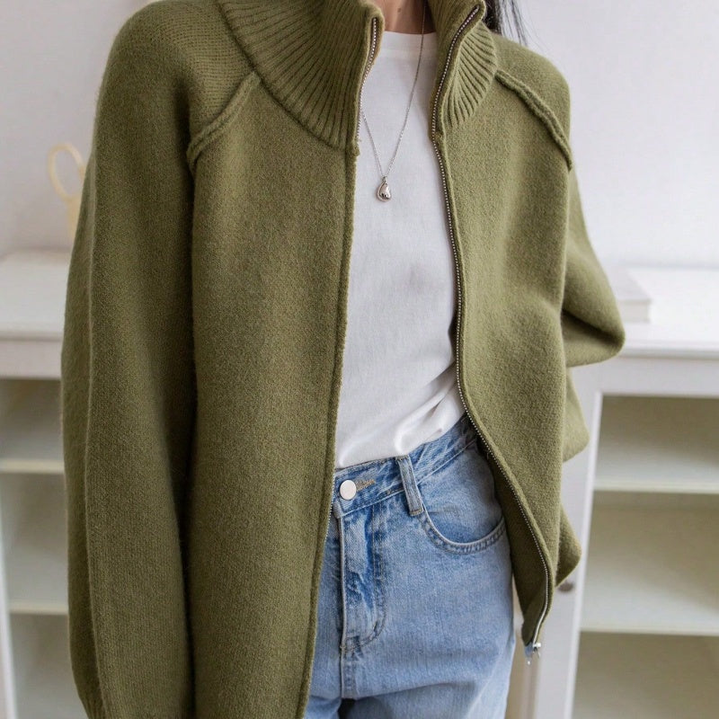 Relaxed Sweater Coat - Solid and Easy to Layer