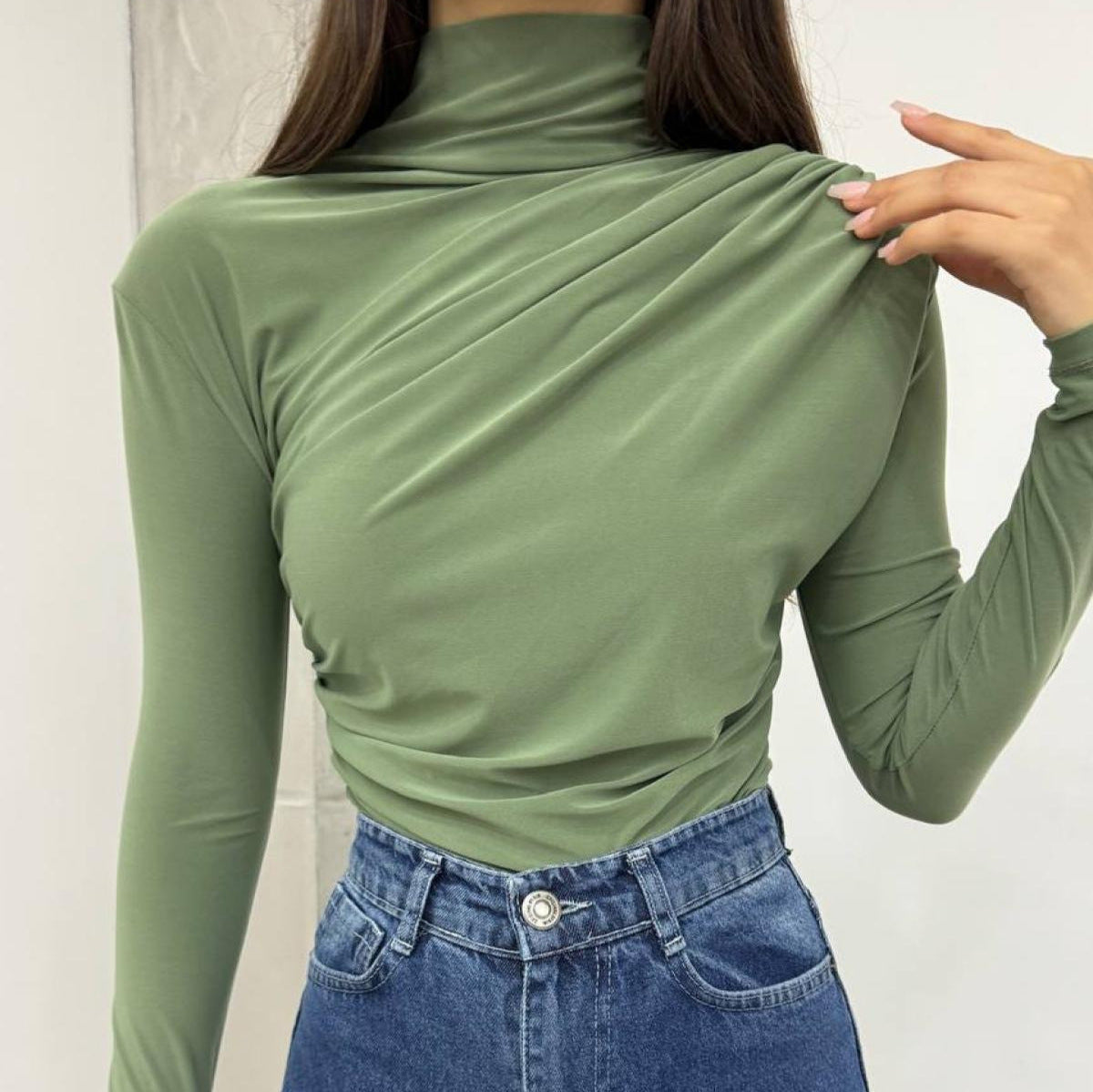 Long-Sleeve Base Layer Top - Simple and Soft