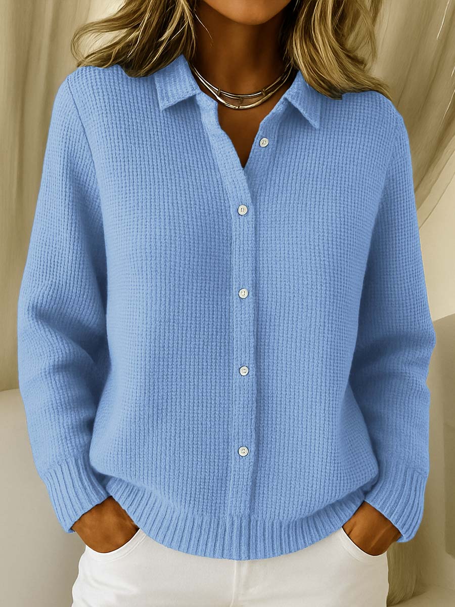 Women’s Elegant Soft-Knit Button Cardigan – Lightweight Knitwear