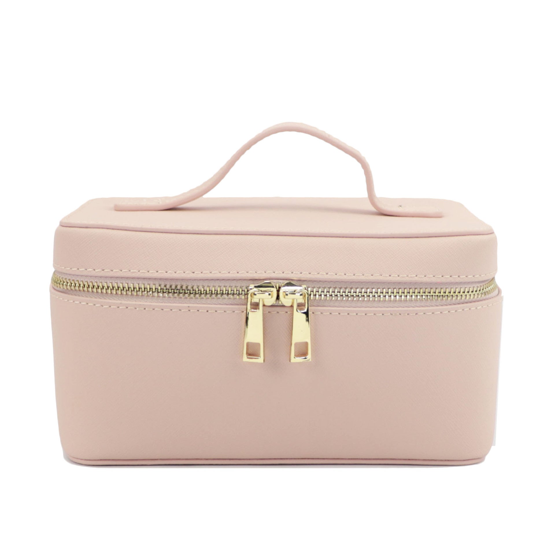Split Leather Travel Toiletry Bag – Genuine Leather Portable Toiletry Bag