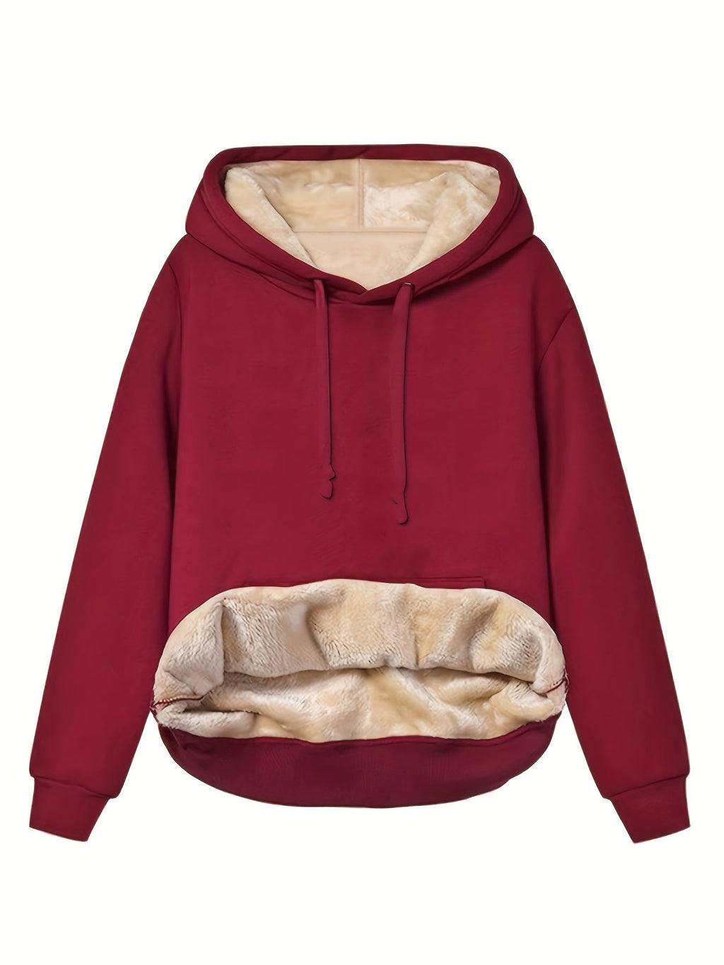 Warm winter coziness with a fleece hoodie
