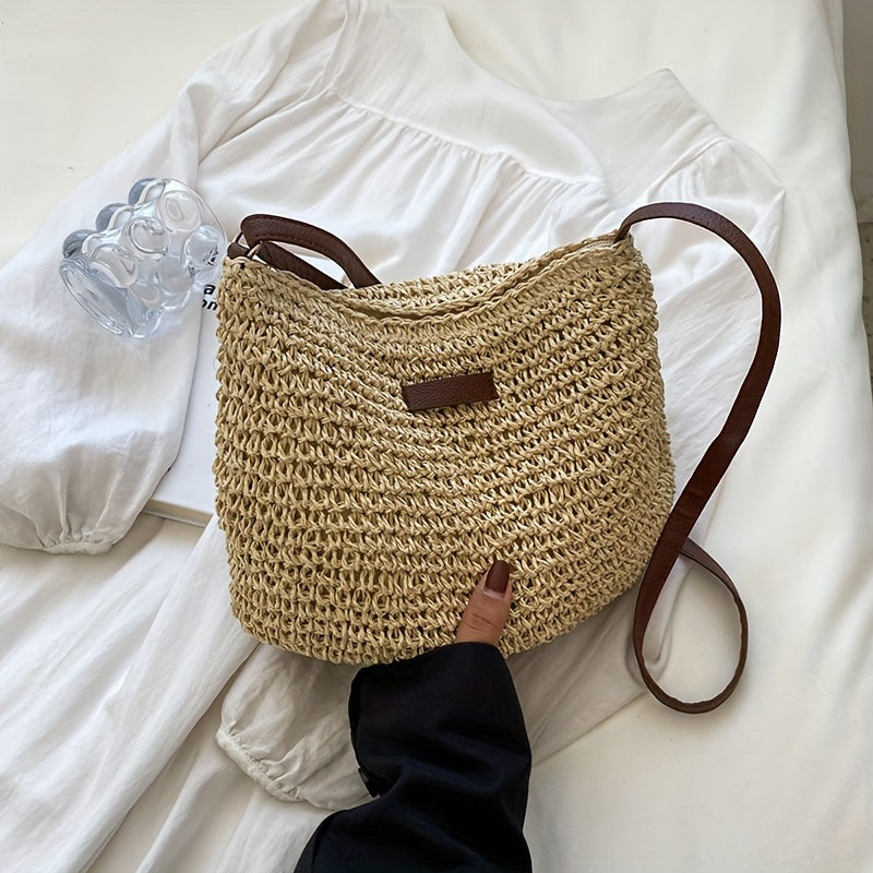 Women’s Summer Beach Crossbody Bag – Lightweight Casual Travel Bag