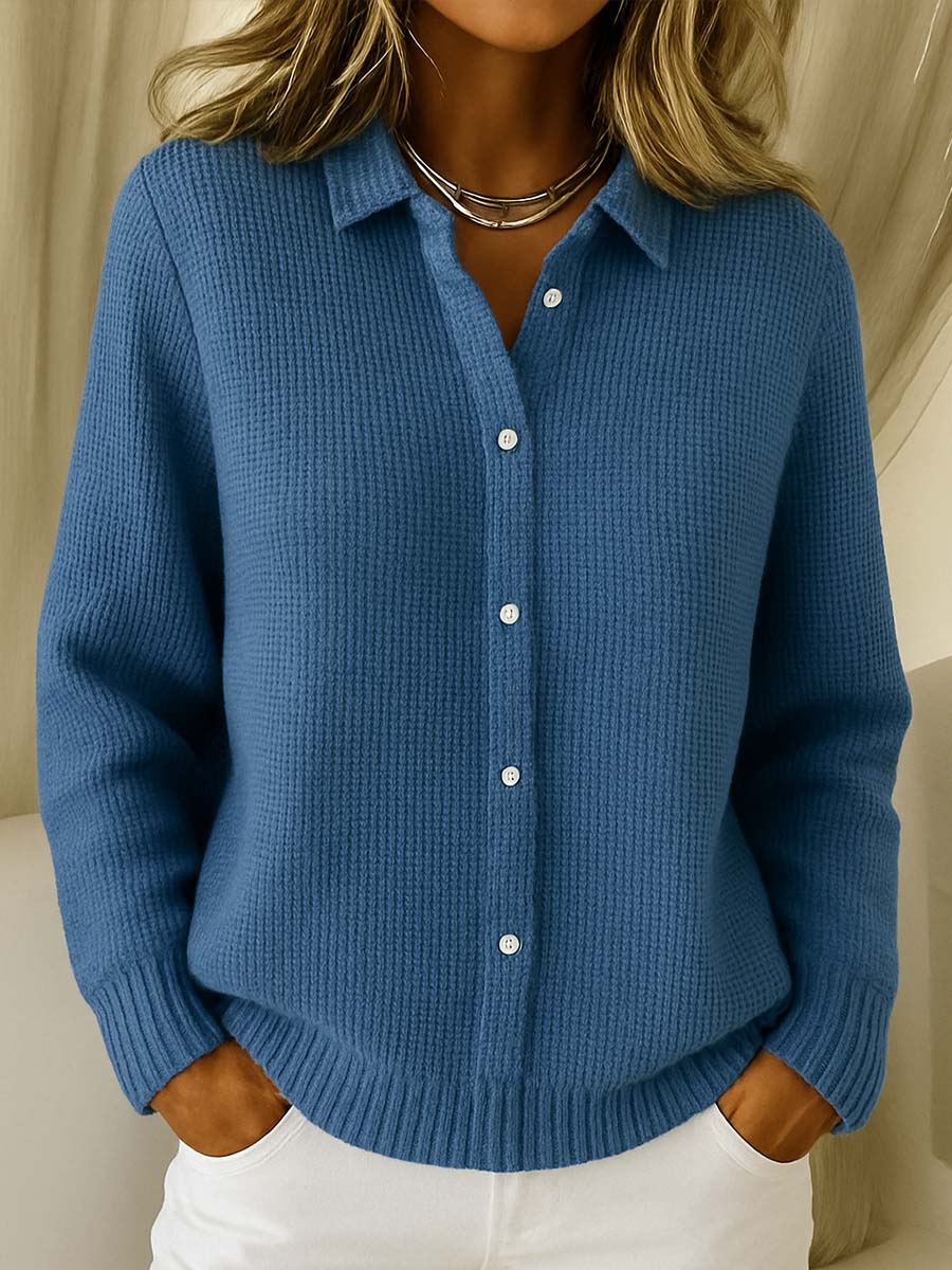 Women’s Elegant Soft-Knit Button Cardigan – Lightweight Knitwear