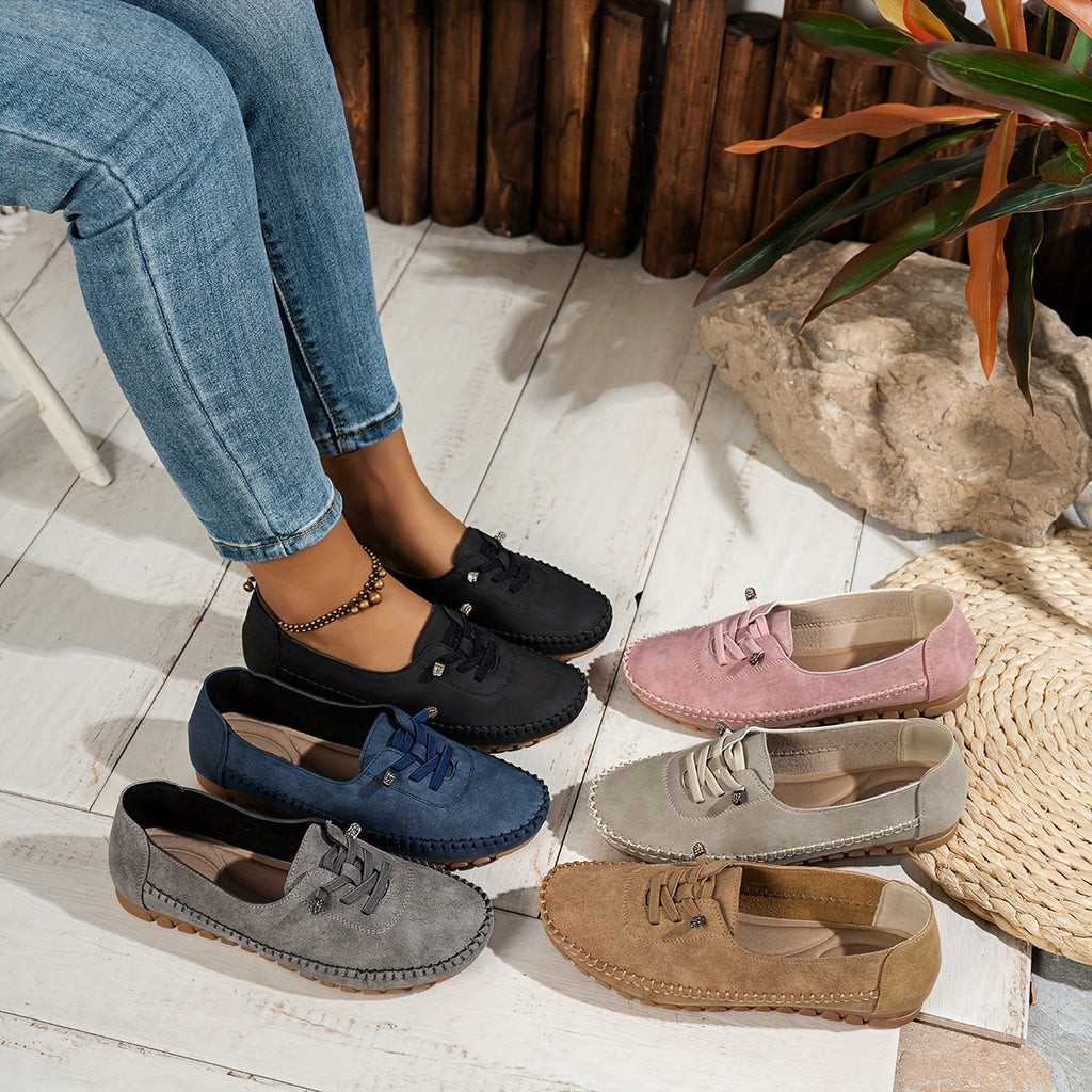 Women's Comfort Slip-On Shoes - Supportive Everyday Walking Style