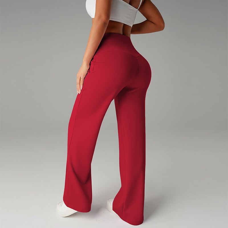 Women's Straight-Leg Trousers – Clean Minimal Everyday Style