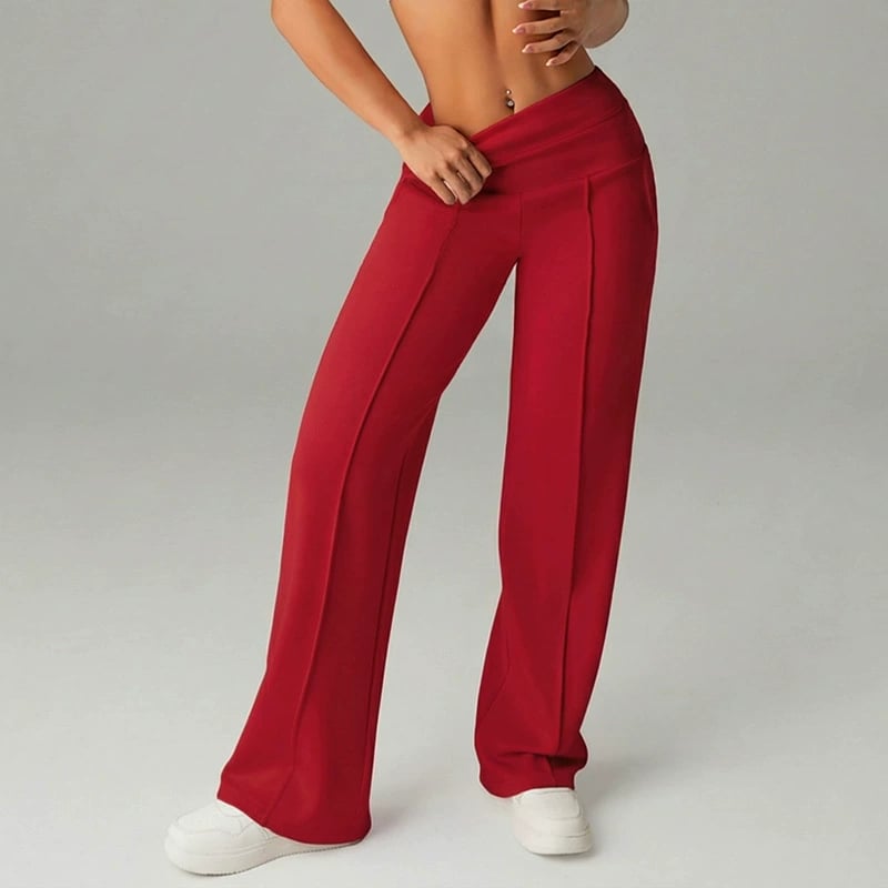 Women's Straight-Leg Trousers – Clean Minimal Everyday Style