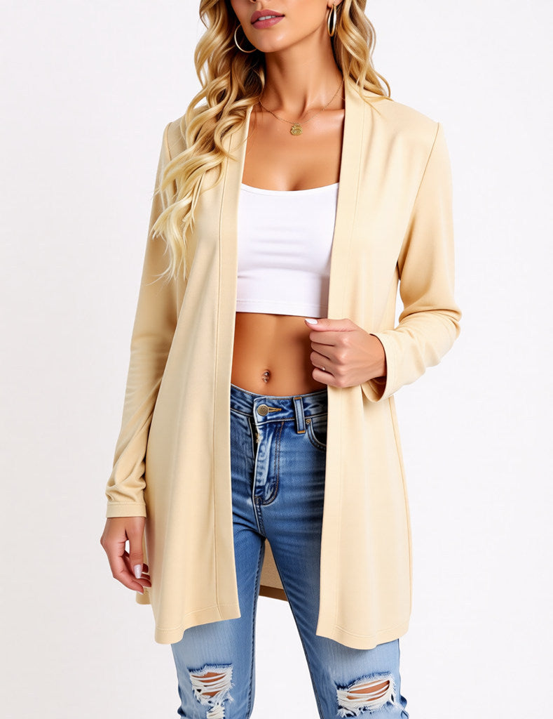 Women's Printed Seasonal Jacket - Lightweight Casual Everyday Layer