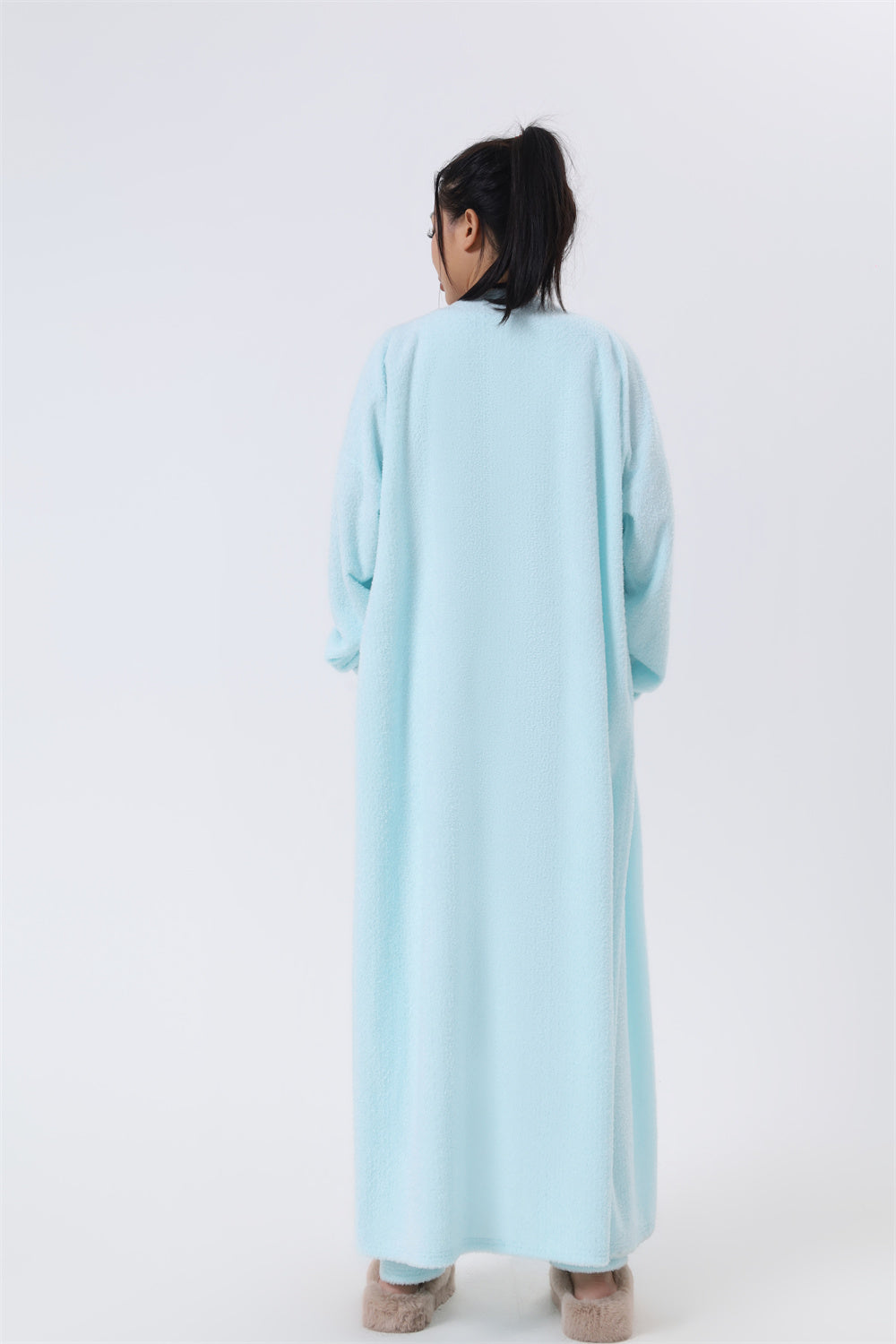 Women’s 3-Piece Winter Pajama Set – Cozy Warm Loungewear