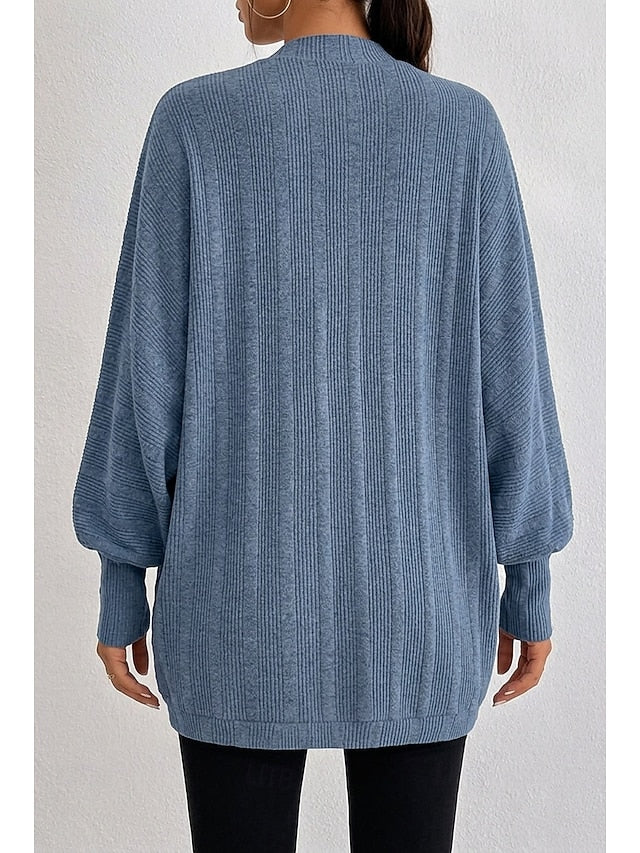 Open-Front Casual Jacket - Warm and Easy
