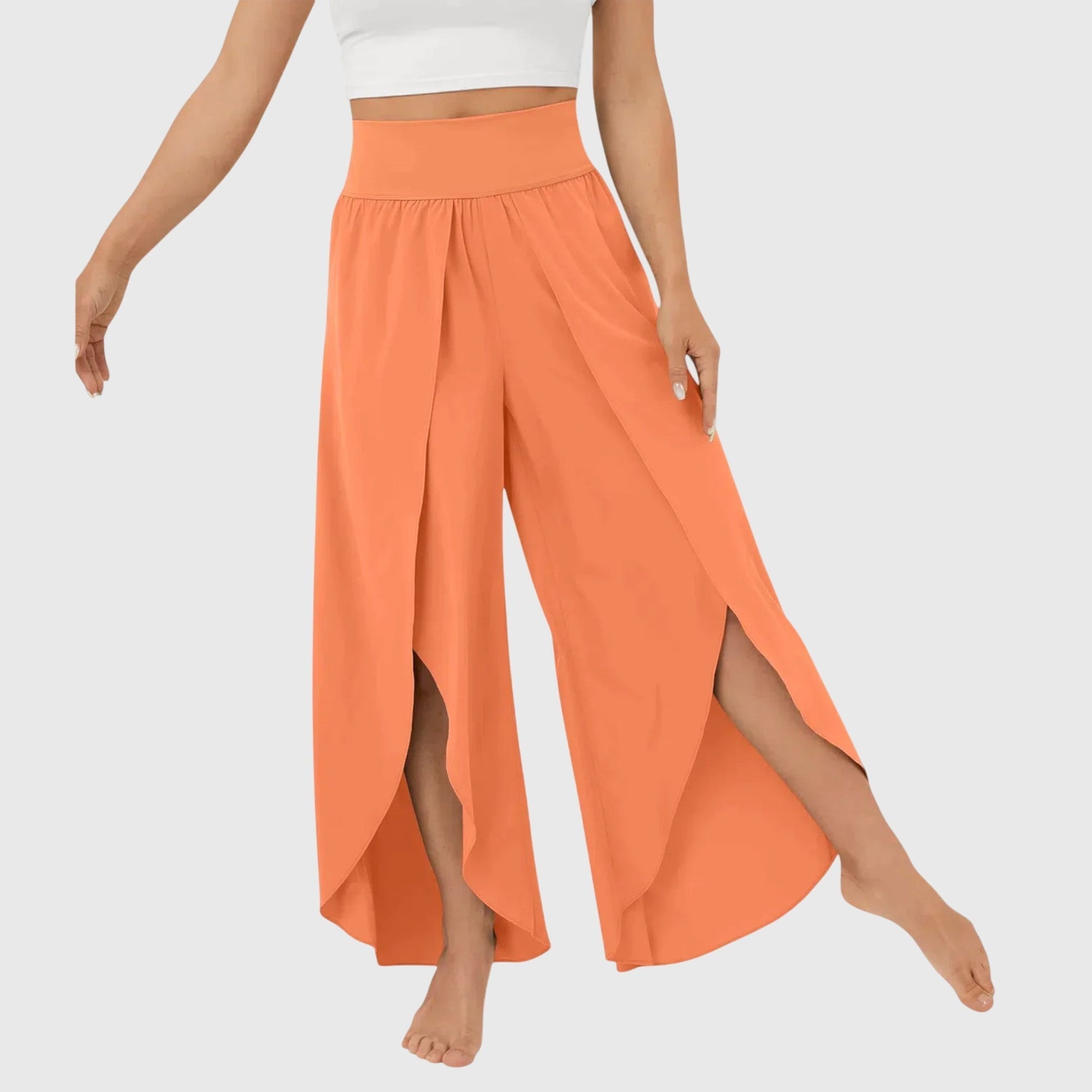Women's Wide-Leg Summer Pants – Lightweight Relaxed Everyday Style