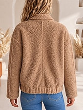 Sherpa Pocket Jacket - Warm and Cozy