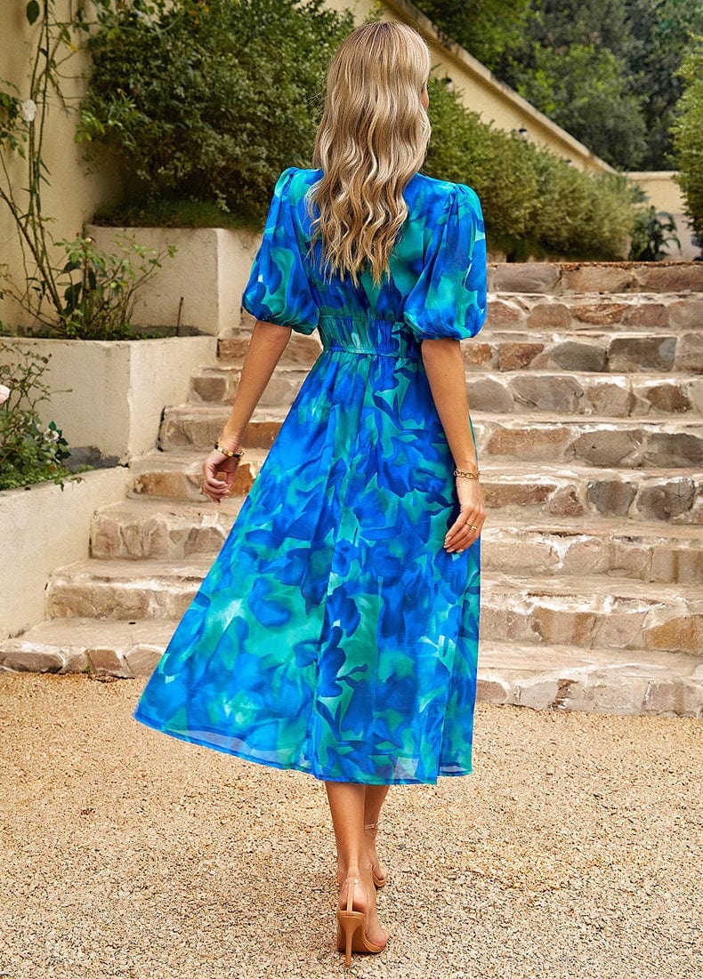 Florence Women’s Boho Floral Maxi Dress – Airy Elegant Summer Style