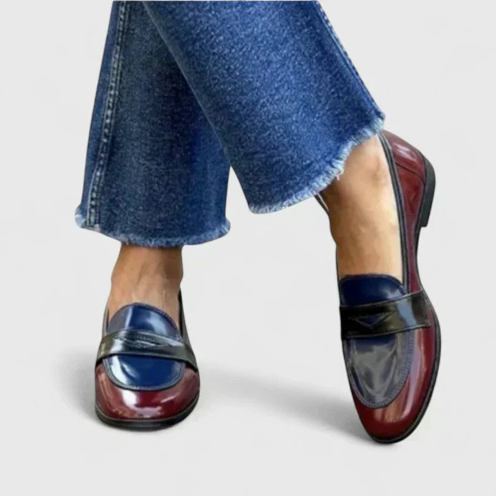 Women's Patent Loafers – Polished Slip On Flat Shoes