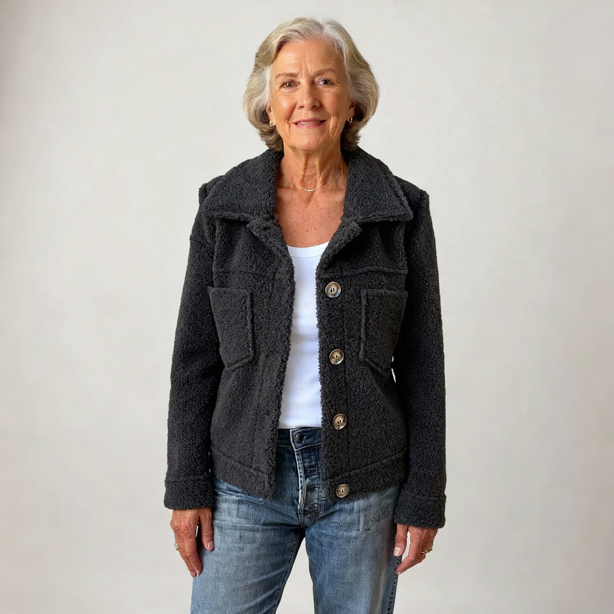 Women’s Colorful High-Neck Jacket - Modern and Lightweight