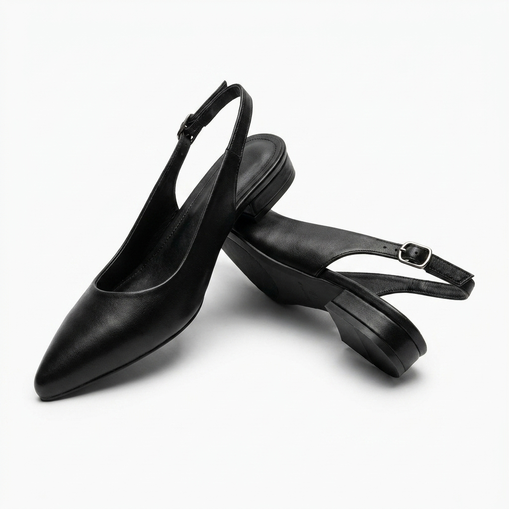 Women's Slingback Flats – Cushioned Supportive Everyday Comfort