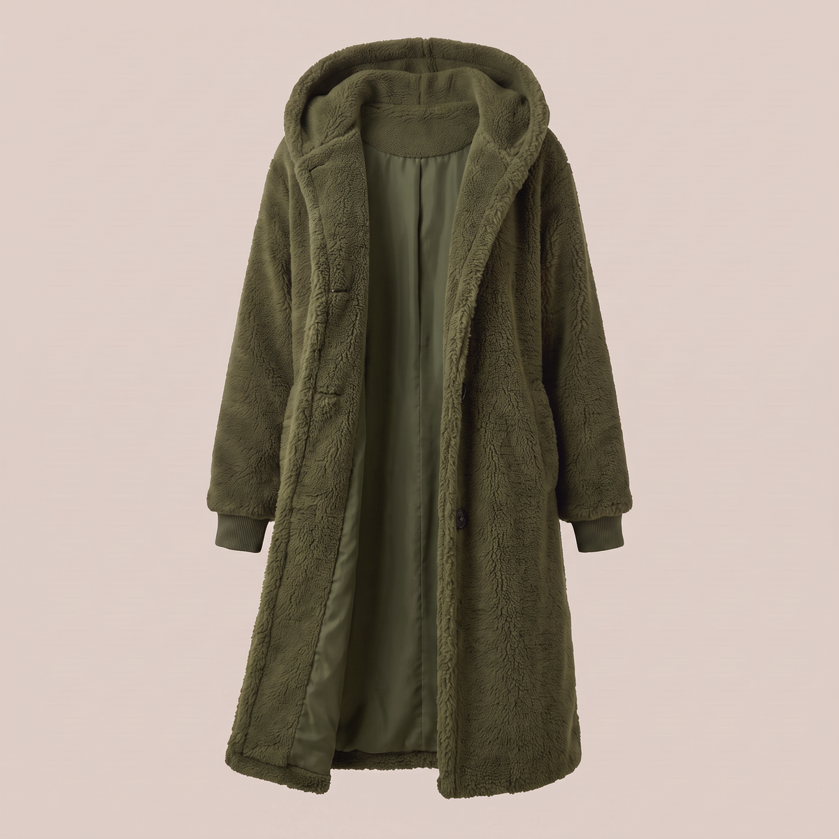 Women’s Teddy Coat - Soft and Cozy