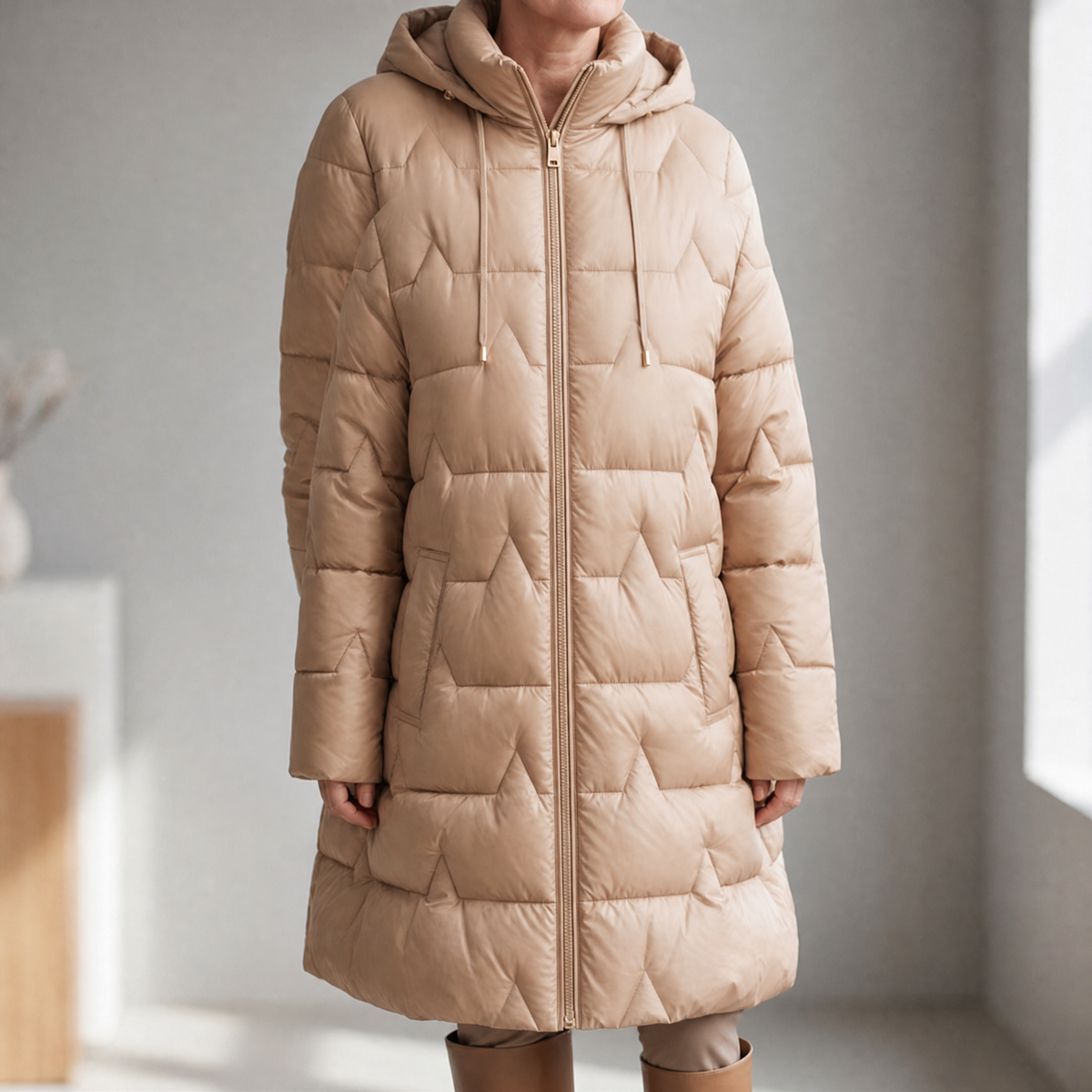 Women’s Statement Overcoat - Chic and Warm