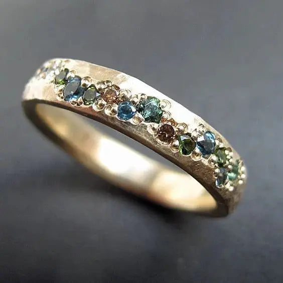 Women's Vintage Gold Ring - Elegant Everyday Statement Jewelry