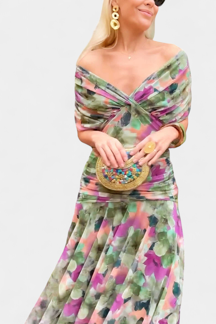 Women's Elegant Dress - Soft Occasion Party Style