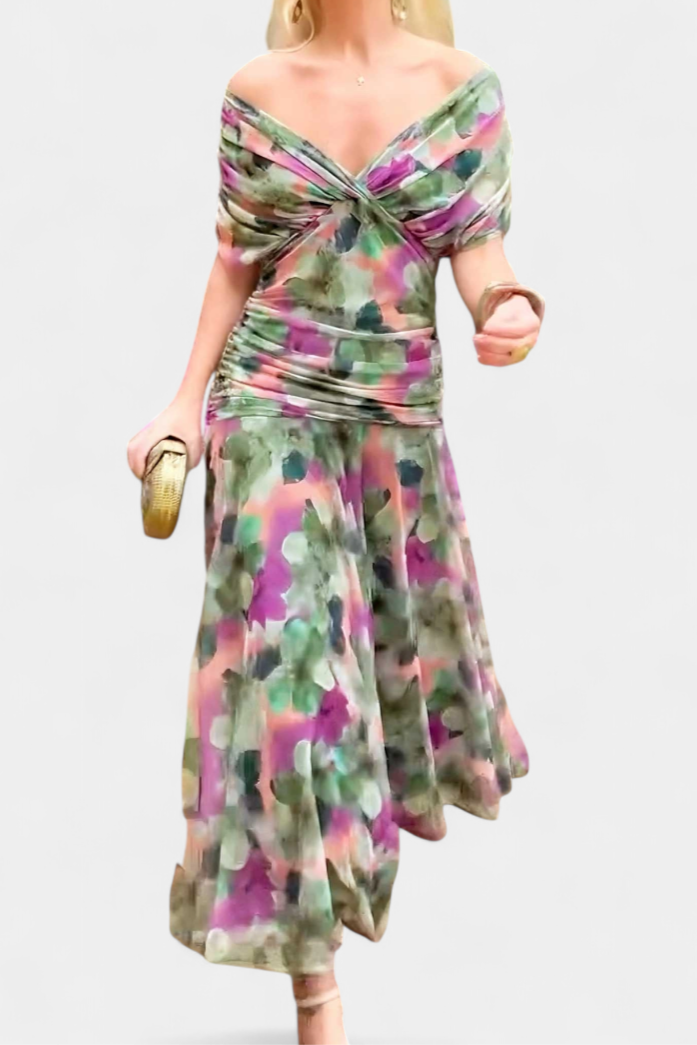 Women's Elegant Dress - Soft Occasion Party Style