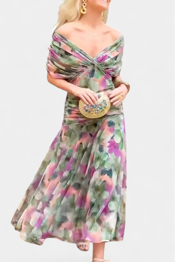 Women's Elegant Dress - Soft Occasion Party Style