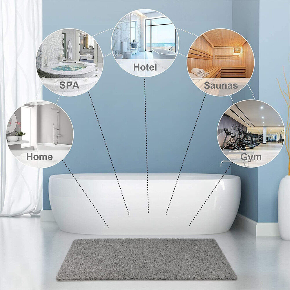Hygienic Non-Slip Shower Mat with Luxurious Comfort