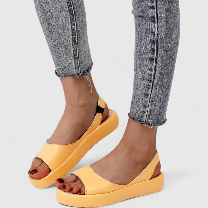 Women's Cushioned Summer Sandals – Soft Support Lightweight Open-Toe Comfort Shoes