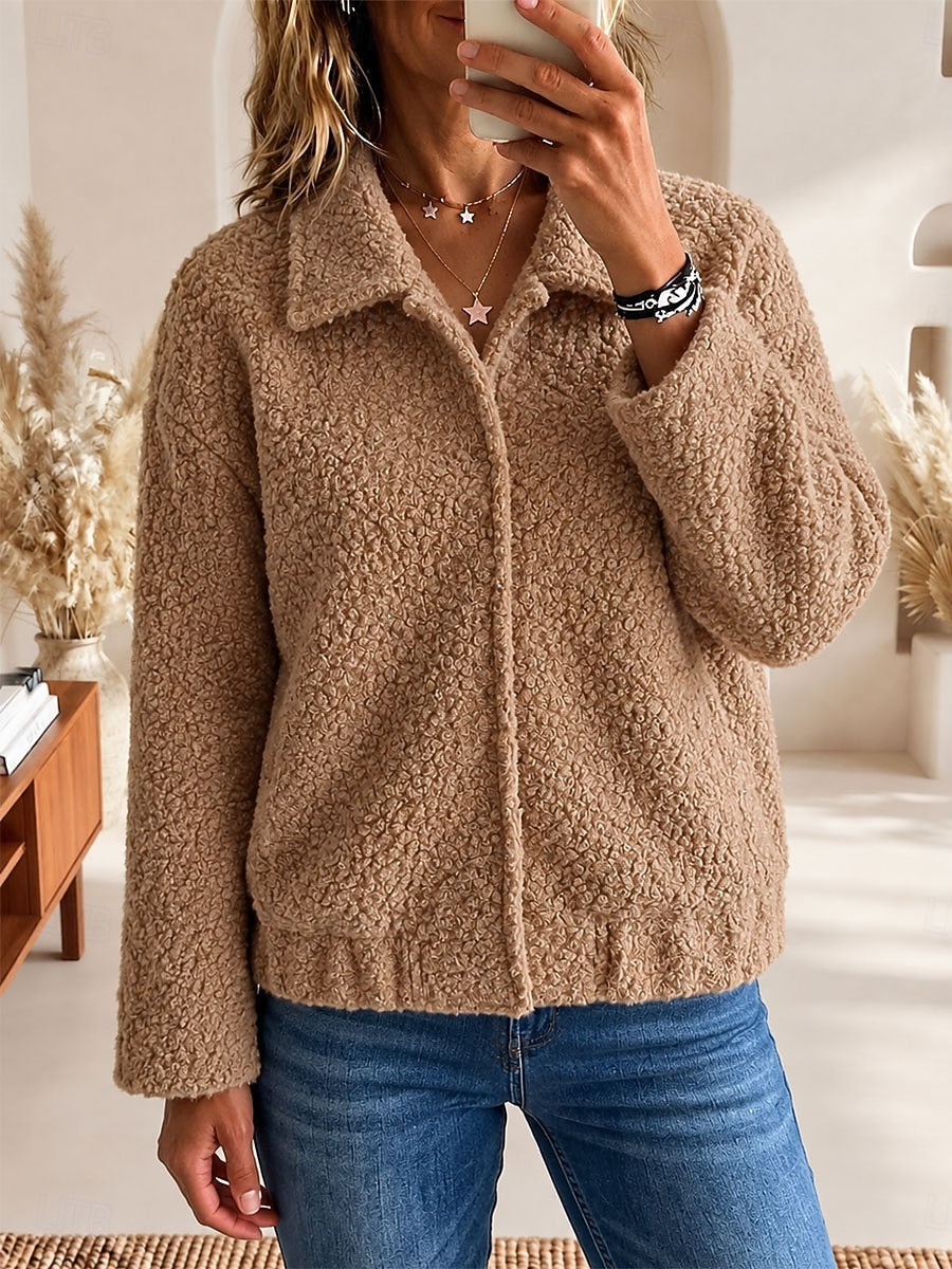 Sherpa Pocket Jacket - Warm and Cozy