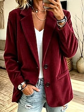 Corduroy Blazer - Warm and Casual