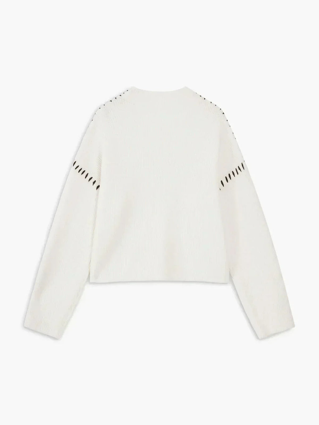 Cropped Ribbed Mock Neck Sweater - Modern and Soft