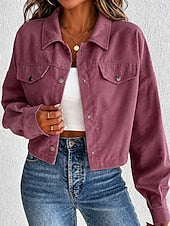 Corduroy Overshirt Jacket - Warm and Vintage
