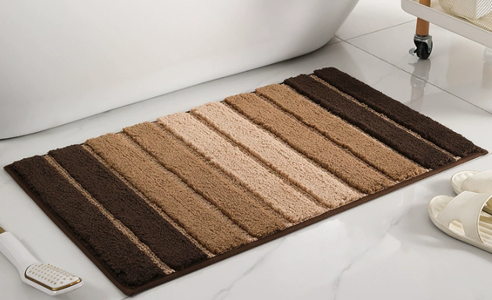 Premium Soft Bathroom Rug – Absorbent Non-Slip Mat for Tub & Shower