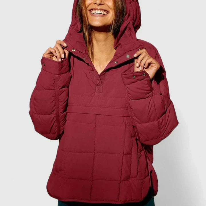 Ryleyann Hooded Elegant Coat - Refined and Warm