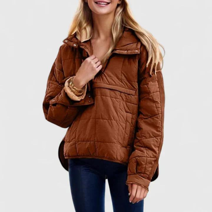 Ryleyann Hooded Elegant Coat - Refined and Warm